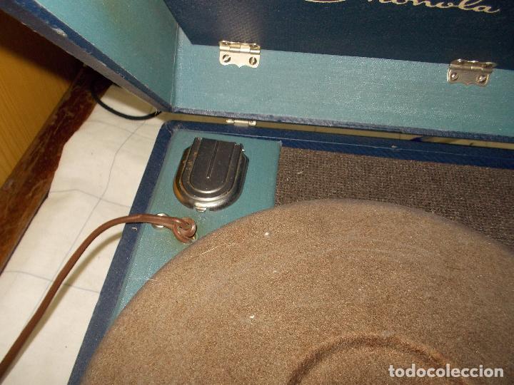 Gram&oacute;fonos y gramolas: Gramofono phonola funcionando - Foto 11