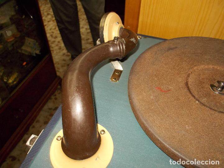Gram&oacute;fonos y gramolas: Gramofono phonola funcionando - Foto 19