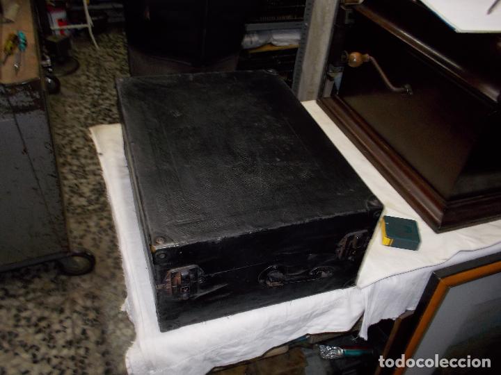 Gram&oacute;fonos y gramolas: gramofono columbia funcionando - Foto 10