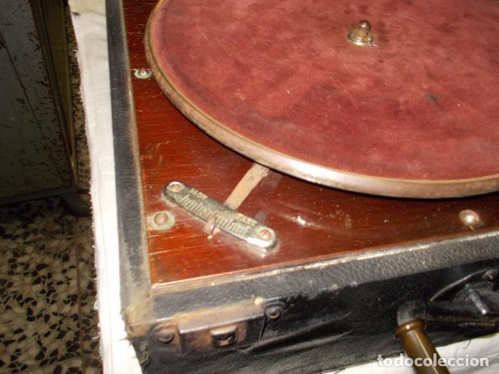 Gram&oacute;fonos y gramolas: gramofono columbia funcionando - Foto 25