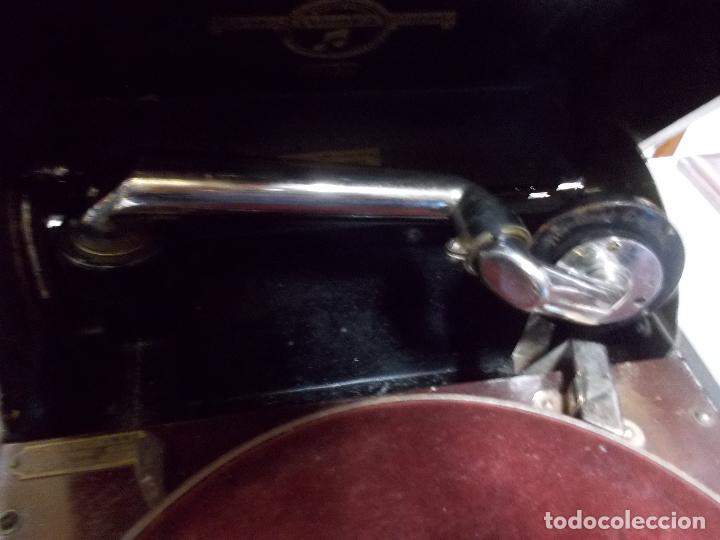Gram&oacute;fonos y gramolas: gramofono columbia funcionando - Foto 28
