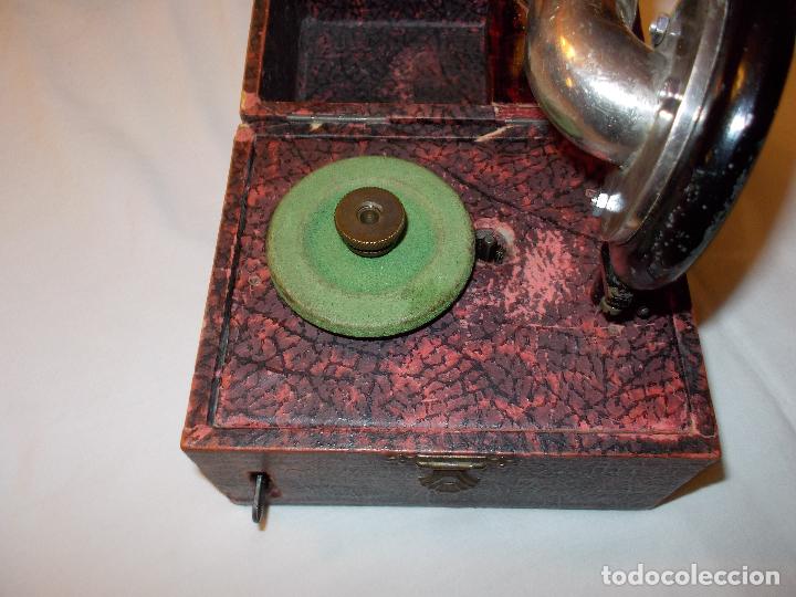 Gram&oacute;fonos y gramolas: gramola peque&ntilde;a - Foto 6
