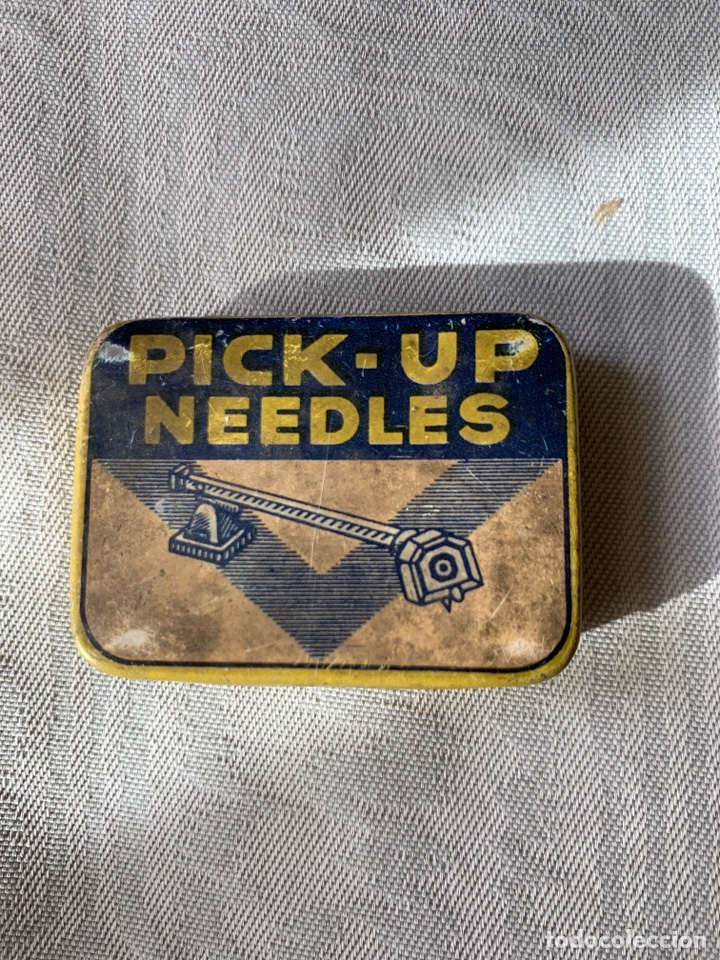 Gram&oacute;fonos y gramolas: Caja de agujas para Pick up - Foto 1