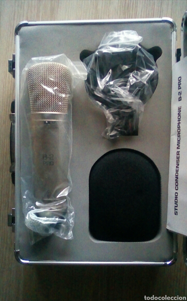 Gram&oacute;fonos y gramolas: behringer b-2 pro dual-diaphragm studio microphone + Pop filter PF 80 - Foto 7