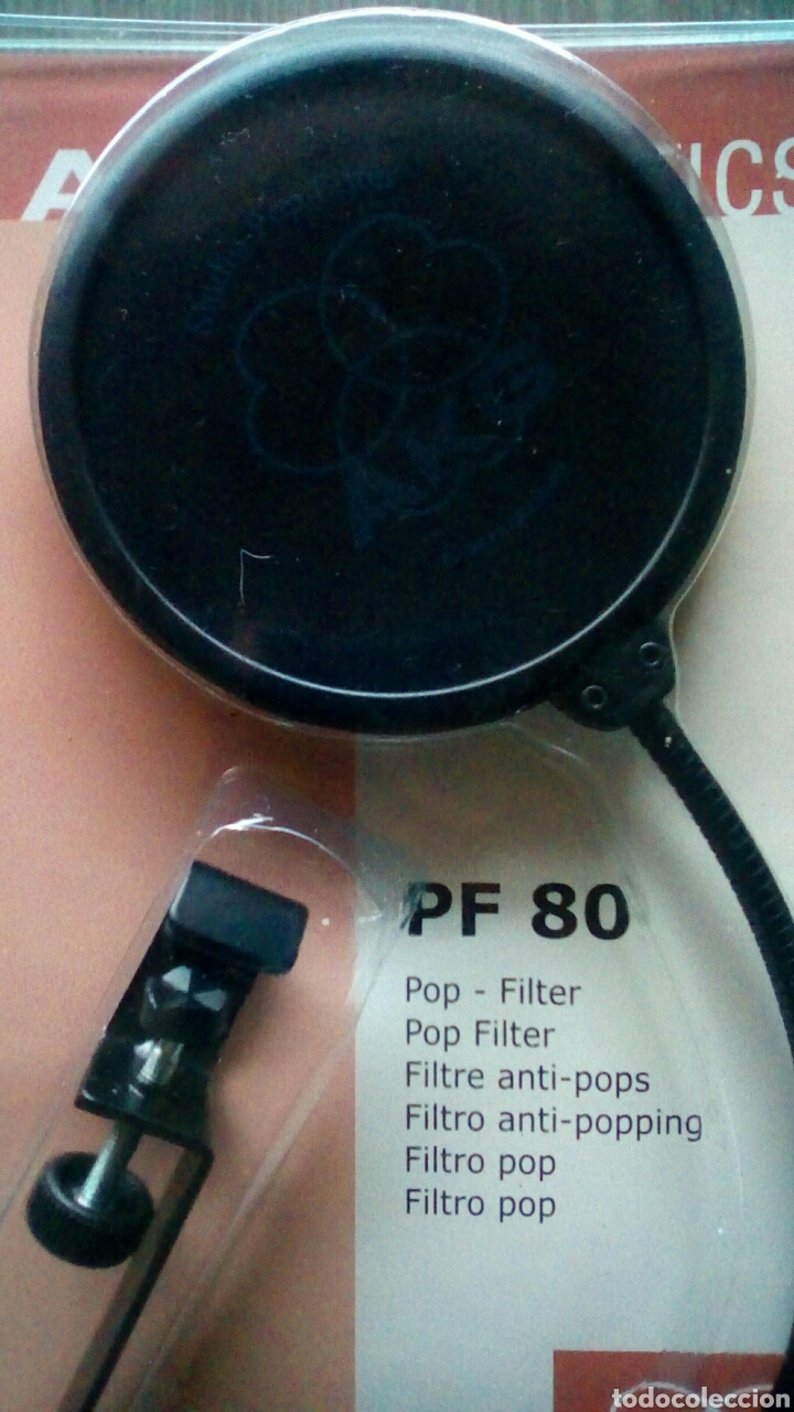 Gram&oacute;fonos y gramolas: behringer b-2 pro dual-diaphragm studio microphone + Pop filter PF 80 - Foto 12