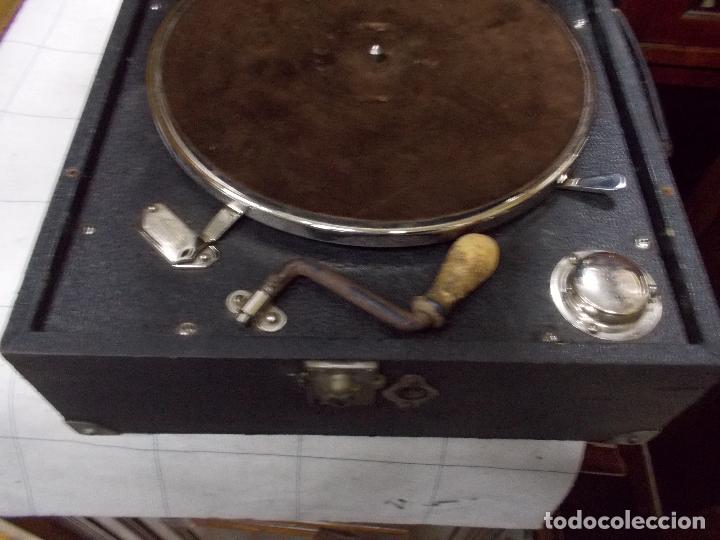 Gram&oacute;fonos y gramolas: gramola pathe funcionando - Foto 14