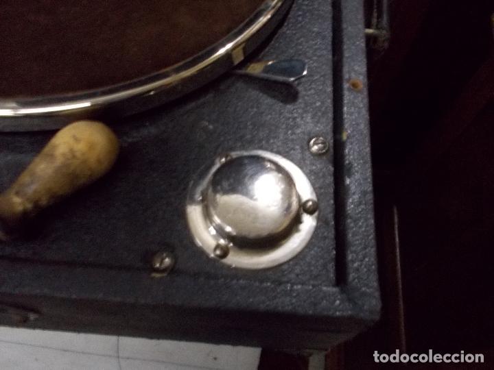 Gram&oacute;fonos y gramolas: gramola pathe funcionando - Foto 15