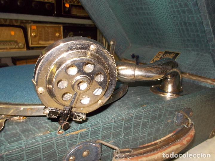Gram&oacute;fonos y gramolas: gramola pathe funcionando - Foto 3