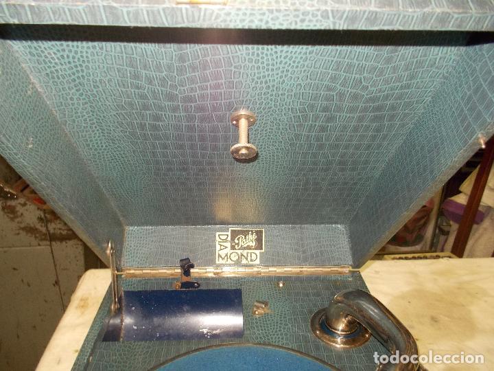 Gram&oacute;fonos y gramolas: gramola pathe funcionando - Foto 6