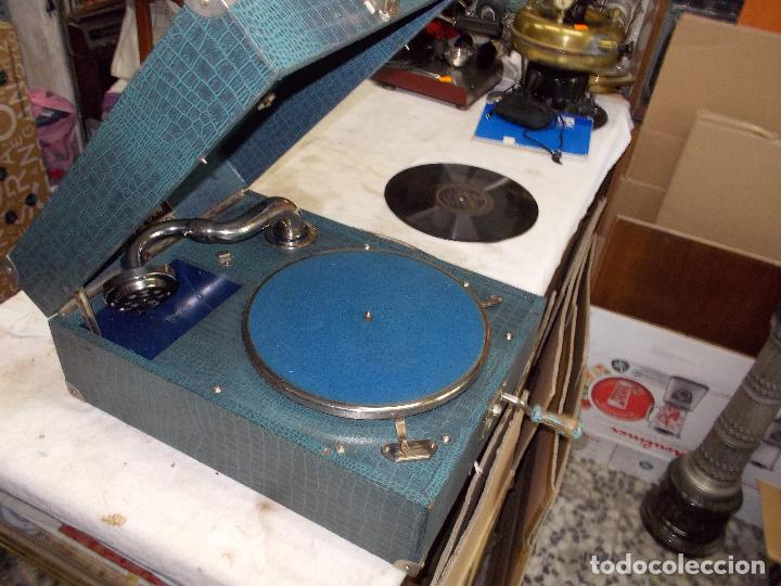Gram&oacute;fonos y gramolas: gramola pathe funcionando - Foto 14