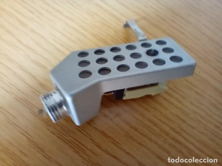Gram&oacute;fonos y gramolas: C&aacute;psula thorens aguja tocadiscos original funciona - Foto 1