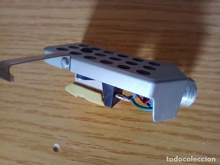 Gram&oacute;fonos y gramolas: C&aacute;psula thorens aguja tocadiscos original funciona - Foto 2