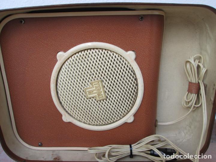 Gram&oacute;fonos y gramolas: Antiguo tocadiscos Teppaz Presence Lyon - Foto 8