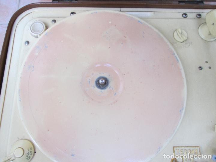 Gram&oacute;fonos y gramolas: Antiguo tocadiscos Teppaz Presence Lyon - Foto 15
