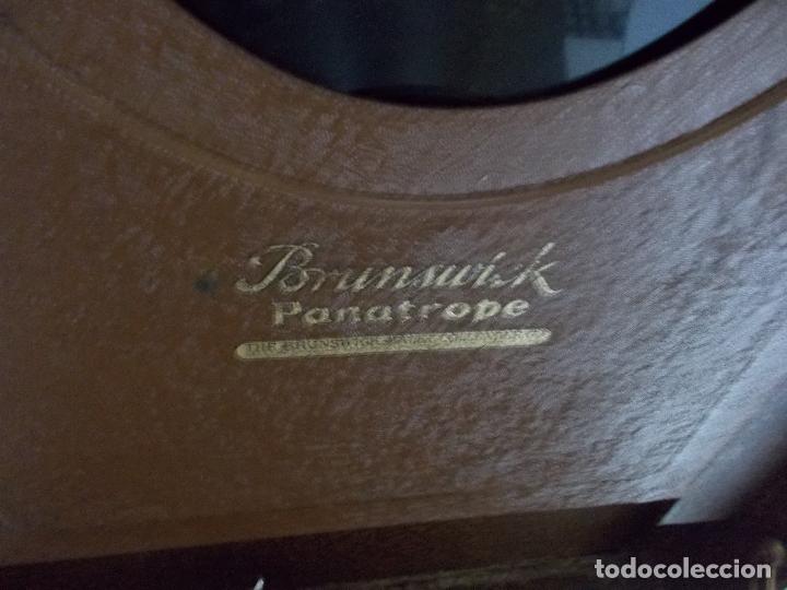Gram&oacute;fonos y gramolas: gramola brunswick funcionando - Foto 18