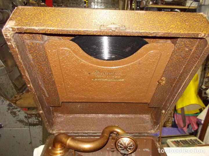 Gram&oacute;fonos y gramolas: gramola brunswick funcionando - Foto 22