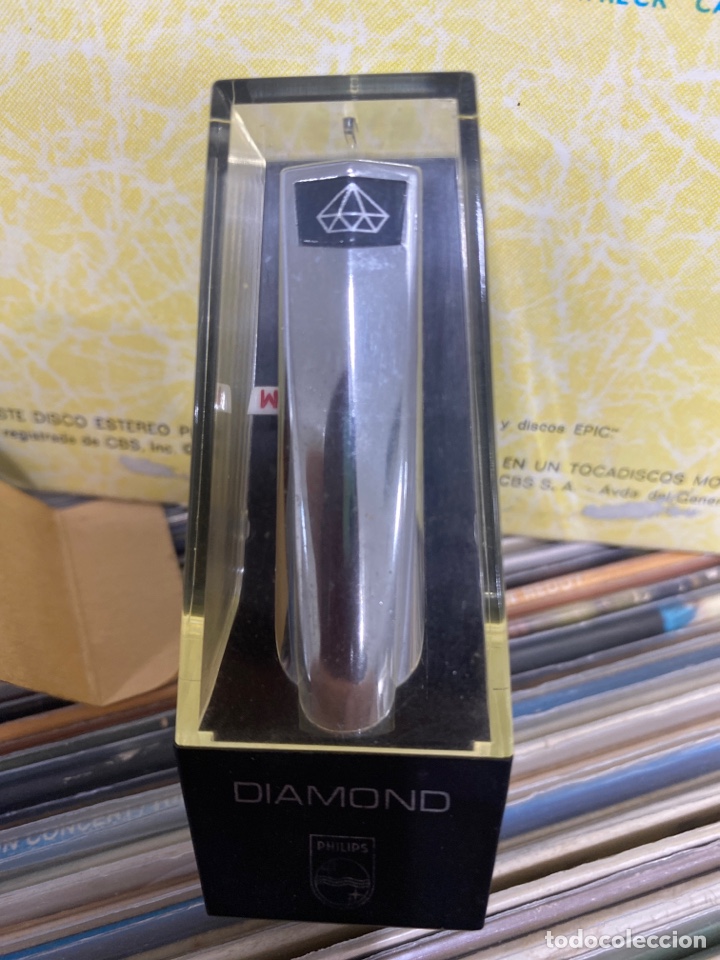 Gramófonos y gramolas: Capsula cerámica Philips Diamond GP200 para tocadiscos Philips (Nueva) - Foto 4 - 301349738