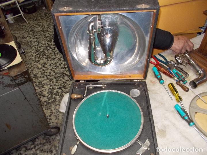 Gram&oacute;fonos y gramolas: gramola orga - Foto 8