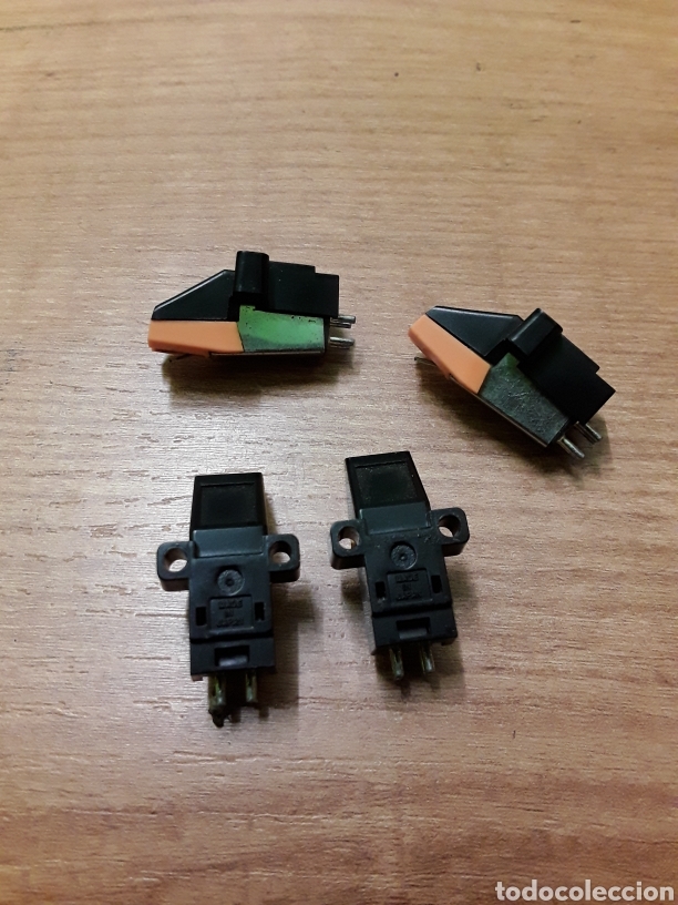 Gram&oacute;fonos y gramolas: 4 CAPSULAS Y AGUJAS TOCADISCOS - Foto 4