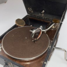 Gramophones: ”LA VOZ DE SU AMO” COMPAÑIA DEL GRAMOFONO - MEDIADOS SIGLO XX.. Lote 320500143