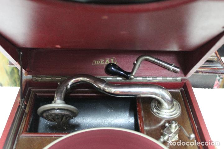 Gram&oacute;fonos y gramolas: Gramola Ideal Funcionando - Foto 5