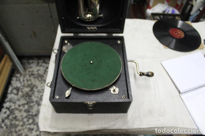 Gram&oacute;fonos y gramolas: gramola Decca uncionando - Foto 3
