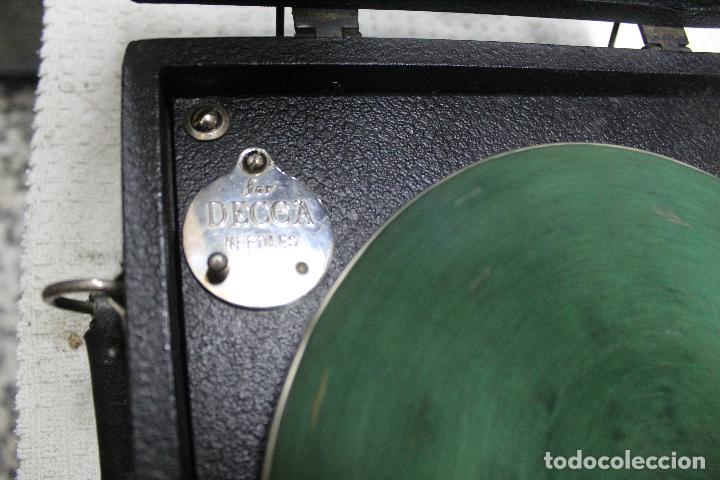 Gram&oacute;fonos y gramolas: gramola Decca uncionando - Foto 4