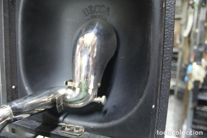 Gram&oacute;fonos y gramolas: gramola Decca uncionando - Foto 7