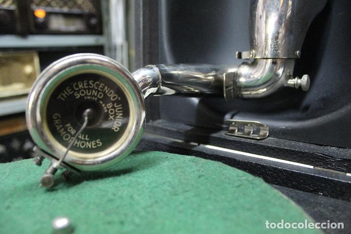 Gram&oacute;fonos y gramolas: gramola Decca uncionando - Foto 8