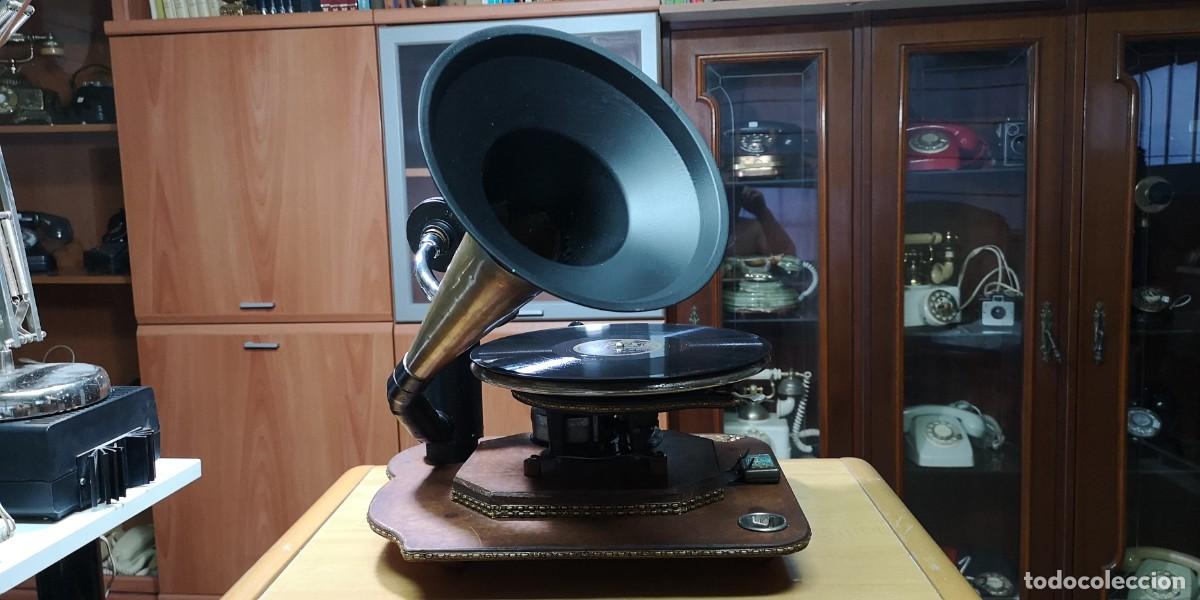 Gram&oacute;fonos y gramolas: Gram&oacute;fono Path&eacute; REF.GBP 93208 - Foto 1