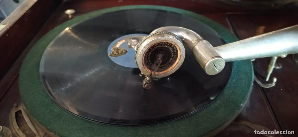 Gram&oacute;fonos y gramolas: Victrola victor talking machine. funcionando, ver video. - Foto 4