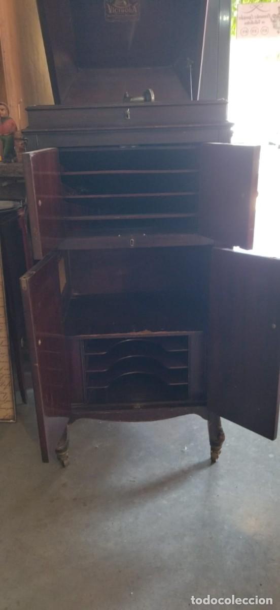 Gram&oacute;fonos y gramolas: Victrola victor talking machine. funcionando, ver video. - Foto 9