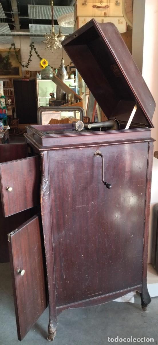 Gram&oacute;fonos y gramolas: Victrola victor talking machine. funcionando, ver video. - Foto 14