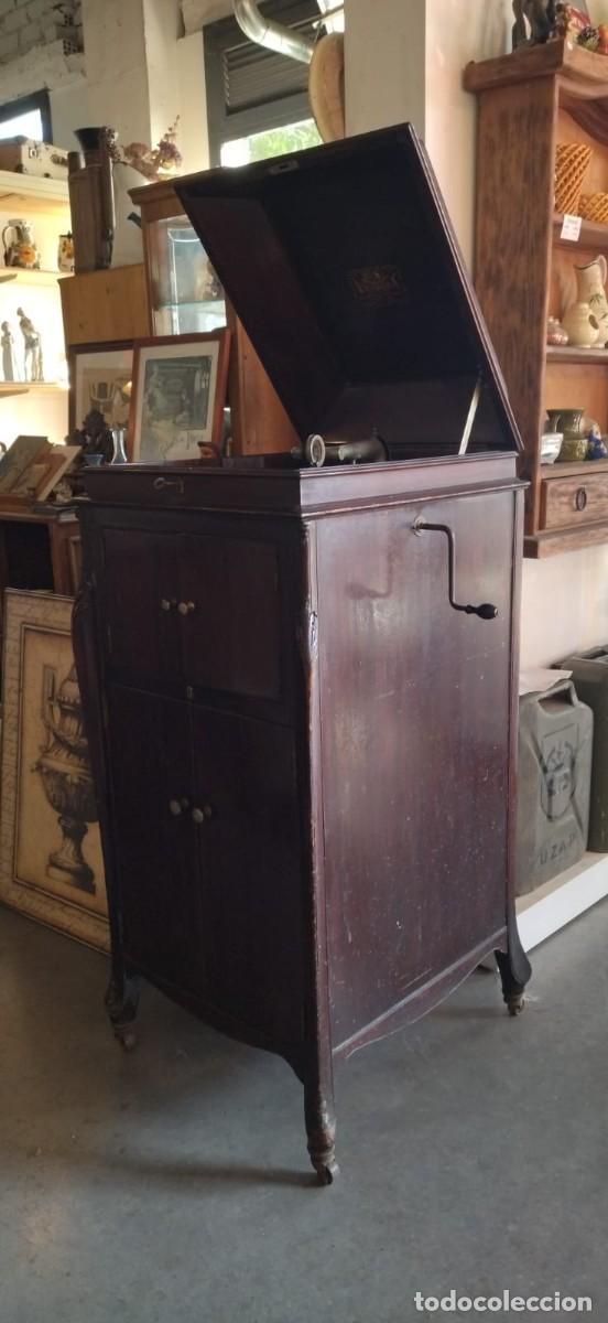 Gram&oacute;fonos y gramolas: Victrola victor talking machine. funcionando, ver video. - Foto 18