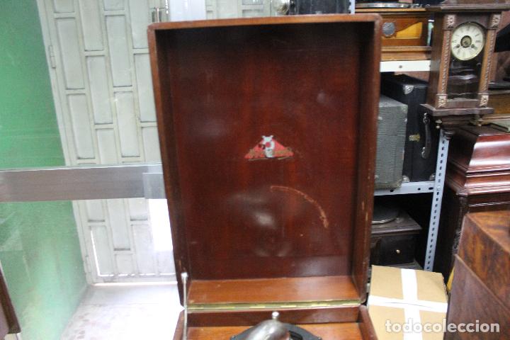 Gram&oacute;fonos y gramolas: gramofono mervellophone funcionando - Foto 3