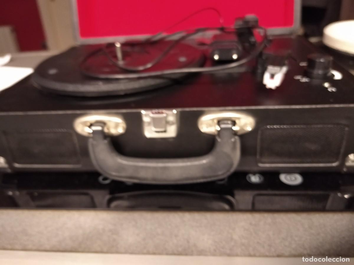 Gram&oacute;fonos y gramolas: MINI TOCADISCOS PORTATIL - Foto 3