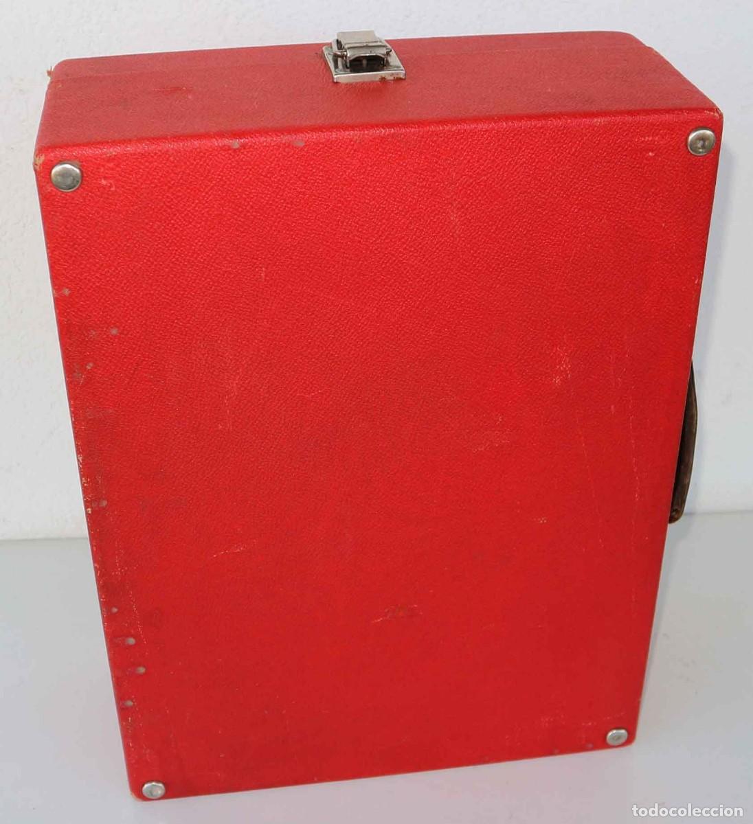 Gram&oacute;fonos y gramolas: Gramola de maleta LINGUAPHONE - Foto 11