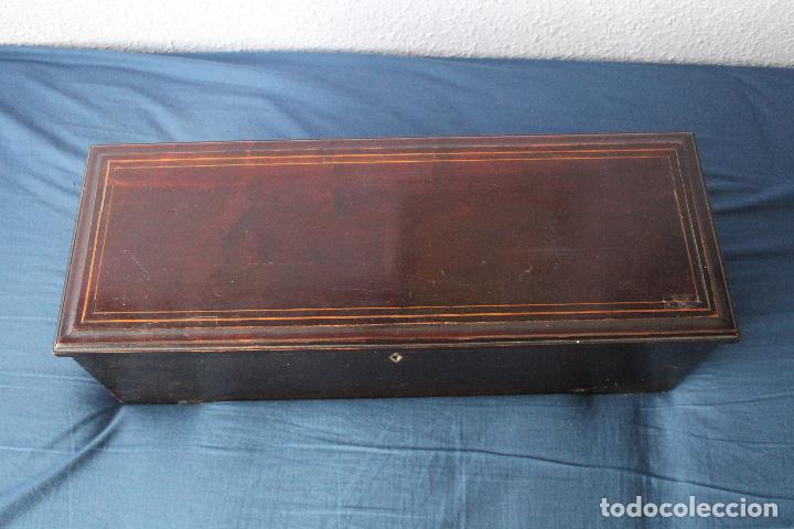 Gram&oacute;fonos y gramolas: caja de musica funcionando - Foto 2