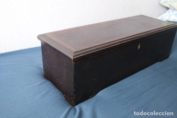 Gram&oacute;fonos y gramolas: caja de musica funcionando - Foto 3