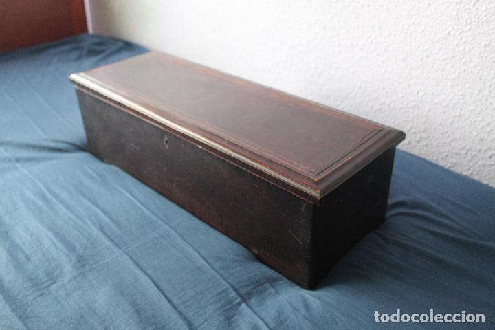 Gram&oacute;fonos y gramolas: caja de musica funcionando - Foto 4