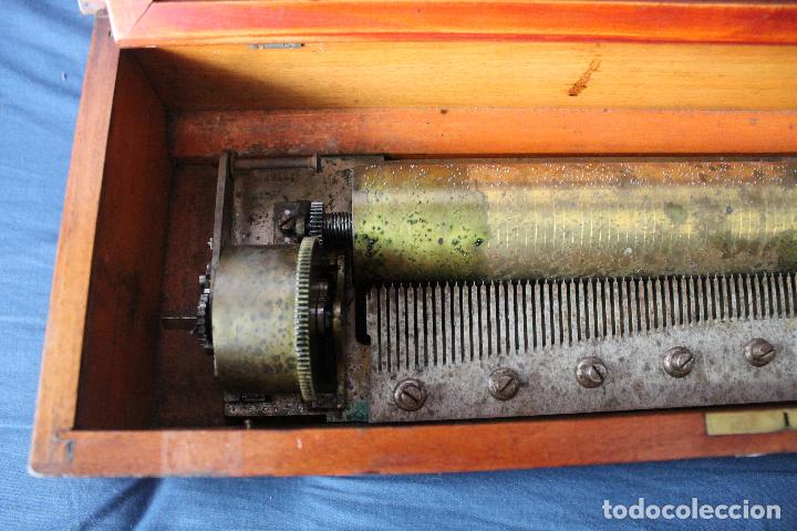 Gram&oacute;fonos y gramolas: caja de musica funcionando - Foto 8