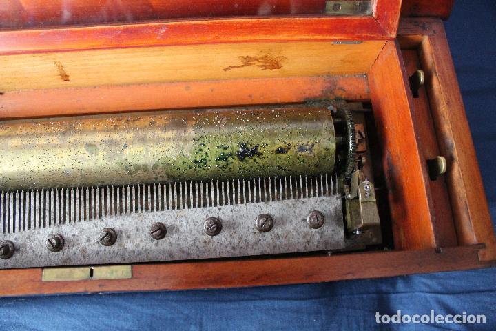 Gram&oacute;fonos y gramolas: caja de musica funcionando - Foto 10