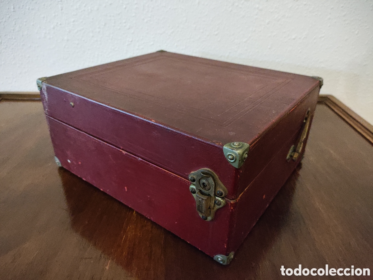 Gram&oacute;fonos y gramolas: ANTIGUO GRAM&Oacute;FONO DE VIAJE DULCETTO - Foto 5