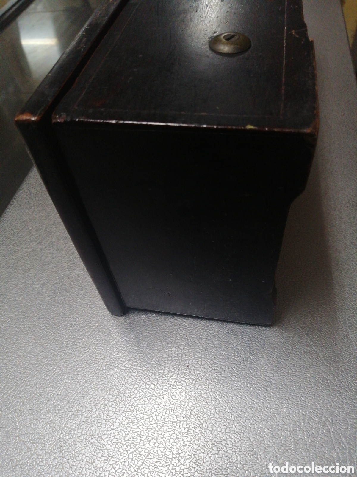Gram&oacute;fonos y gramolas: Caja de m&uacute;sica de cilindro - Foto 7