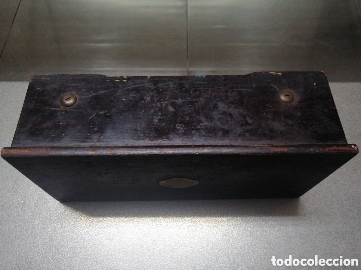 Gram&oacute;fonos y gramolas: Caja de m&uacute;sica de cilindro - Foto 8