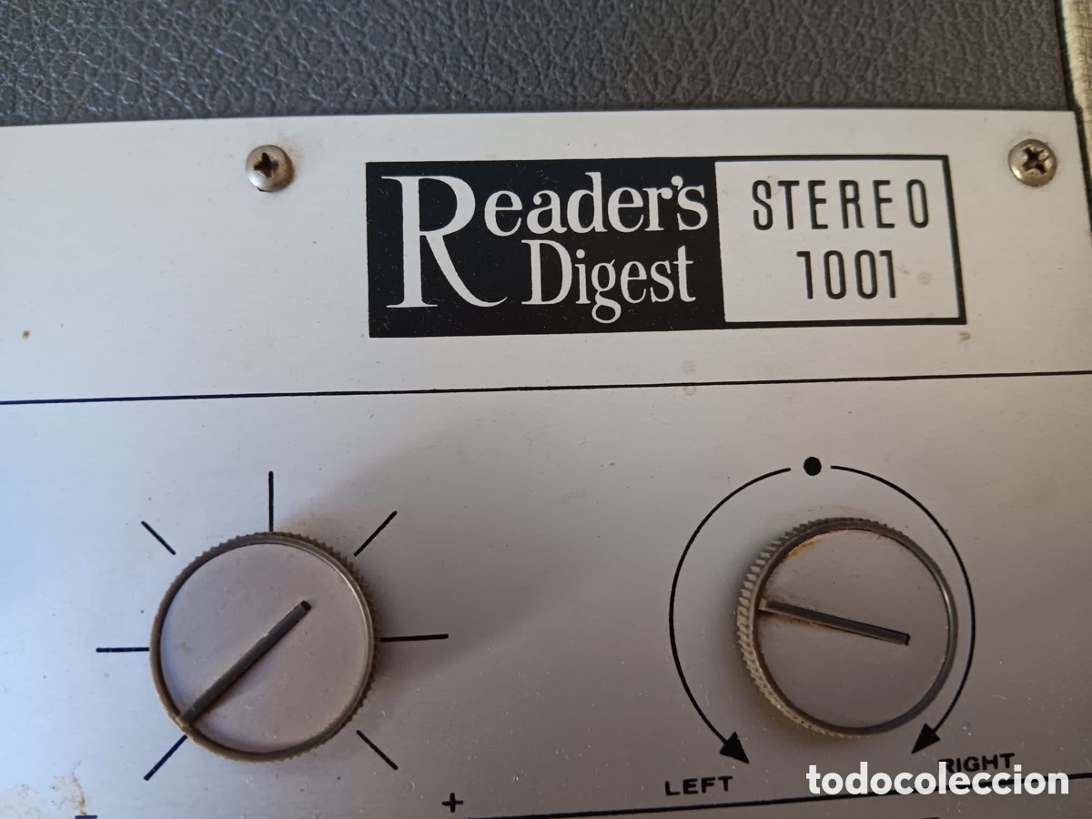 Gram&oacute;fonos y gramolas: Tocadiscos readers digest stereo 1001 - Foto 3