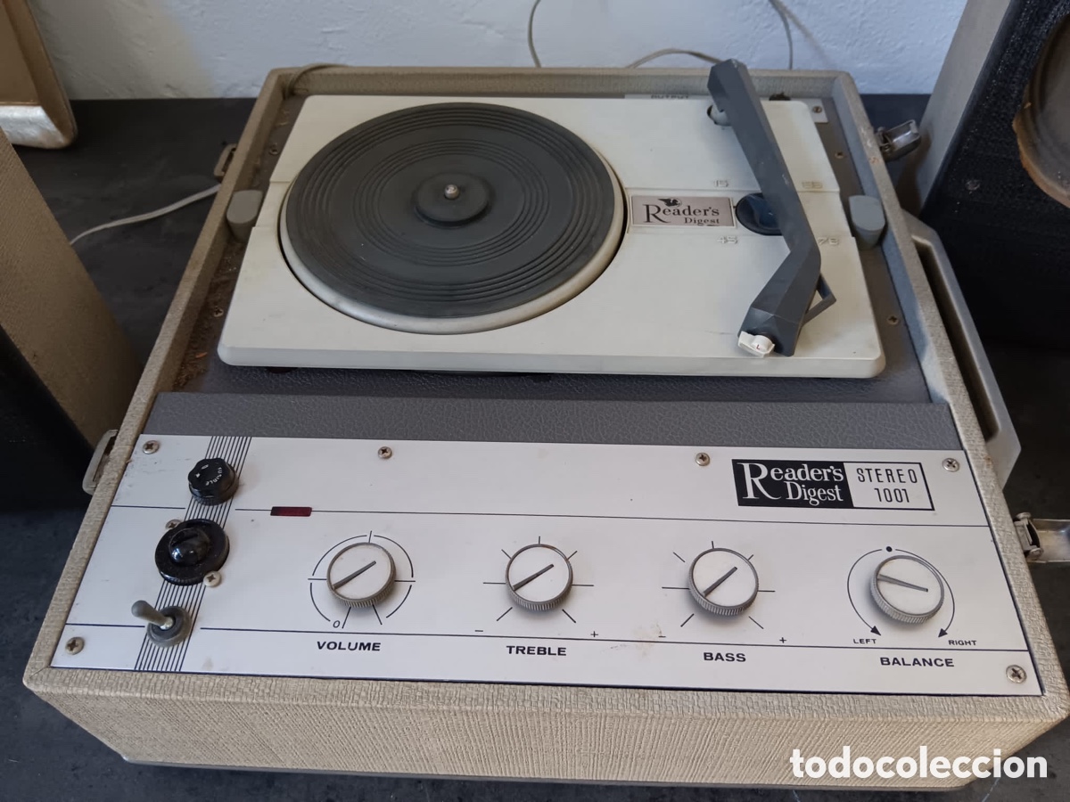 Gram&oacute;fonos y gramolas: Tocadiscos readers digest stereo 1001 - Foto 1