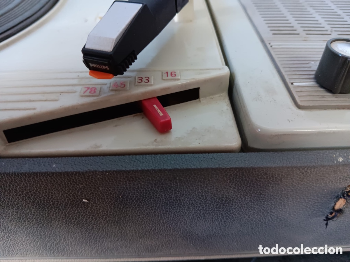 Gram&oacute;fonos y gramolas: Tocadiscos Philips a&ntilde;os 70 - Foto 6
