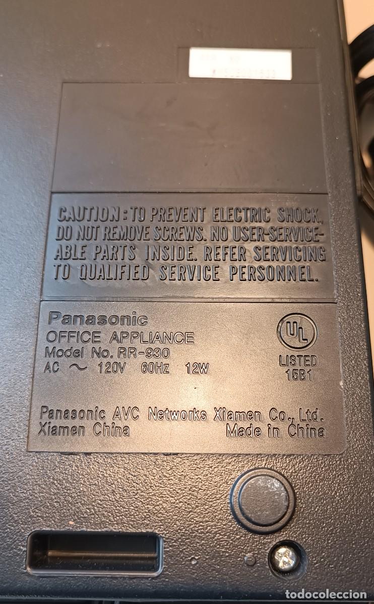Gram&oacute;fonos y gramolas: VTG Panasonic MicroCassette Transcriber RR-930 - Foto 7