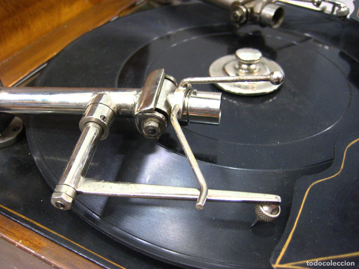 Gram&oacute;fonos y gramolas: GRAM&Oacute;FONO PATH&Eacute;POST. CARTE POSTALE. GRAMOPHONE. - Foto 5